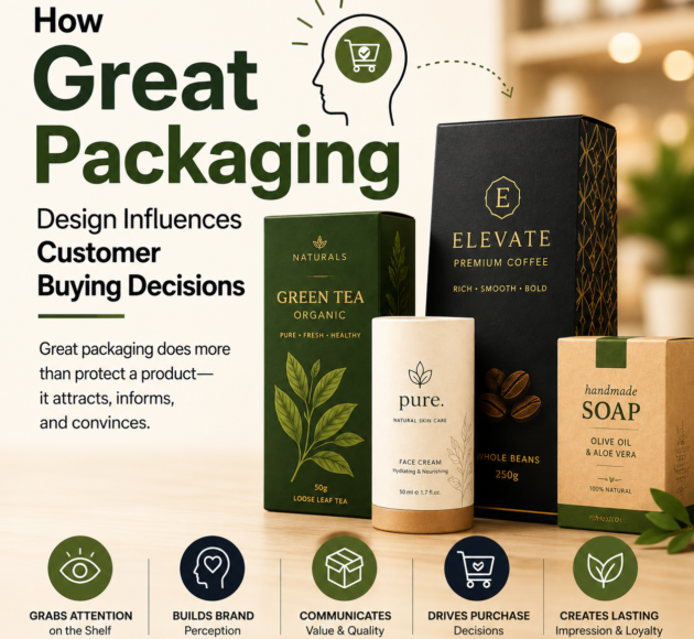 How Great Packaging Design Influences Customer Buying Decisions